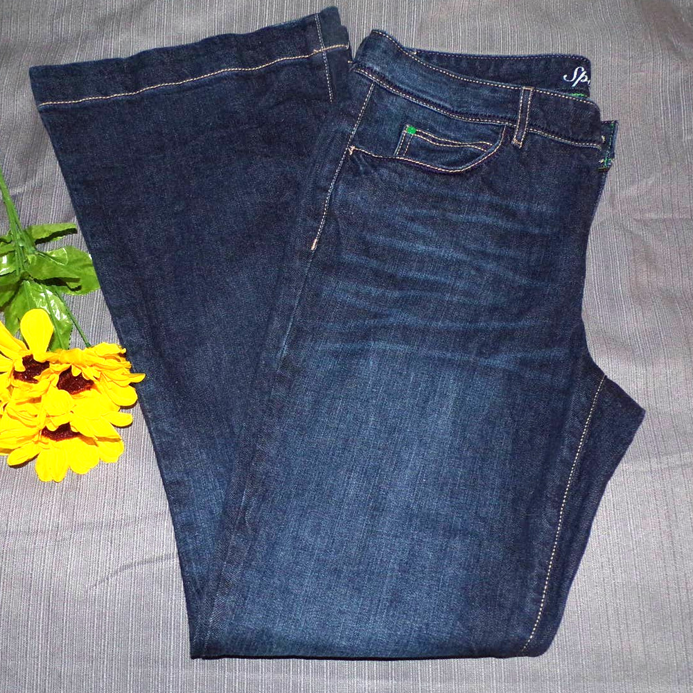 Tommy Hilfiger Womens Jeans Denim Spirit Flare 14R